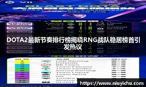 DOTA2最新节奏排行榜揭晓RNG战队稳居榜首引发热议