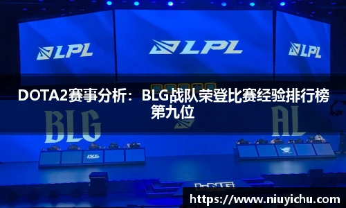 DOTA2赛事分析：BLG战队荣登比赛经验排行榜第九位